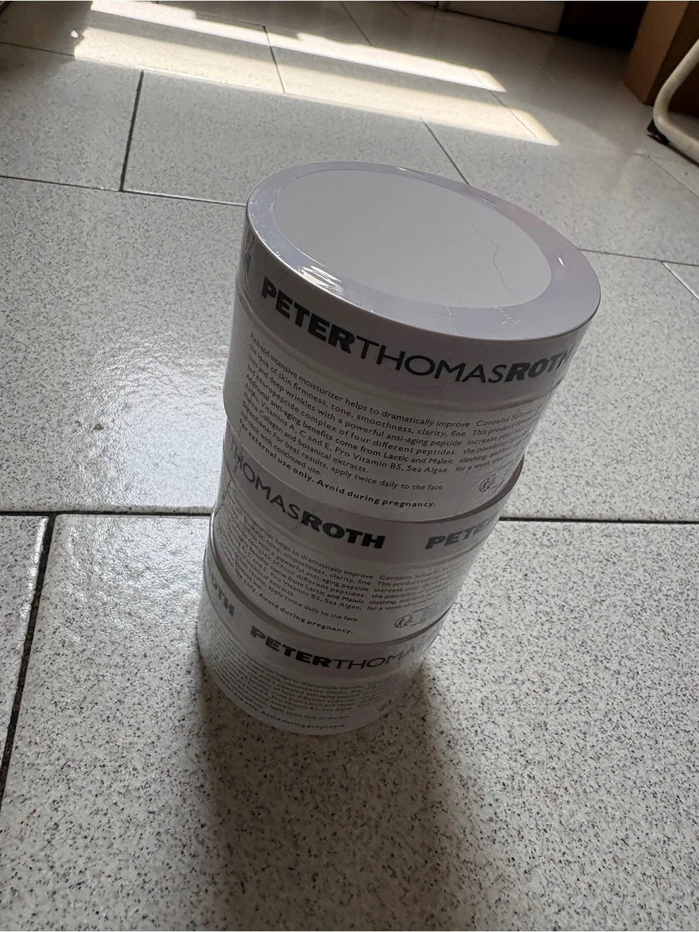 Peter Thomas Roth Mega-Rich Intensive Anti-Aging Crème bundle 3.4 oz jars